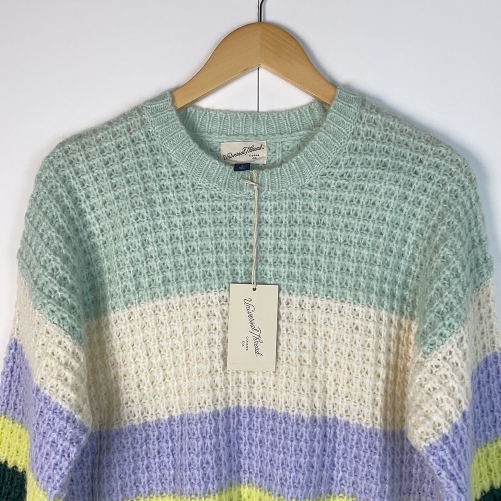 NWT Universal Thread Colorblock Pullover Sweater S - Picture 4 of 10